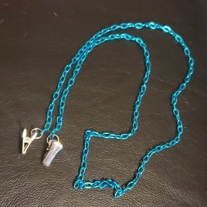 Blue Face Mask Chain Holder